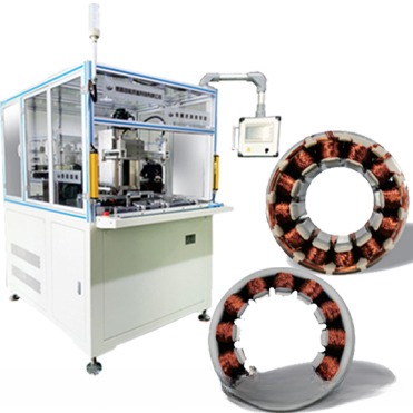 ABB Low Voltage Parts CNC Coil Bobbin Fan Motor Winding Machine For Output