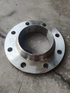 China PN100 DN50 Weld Neck Pipe Flanges , Mirror 304 Forged Stainless Steel Flange on sale