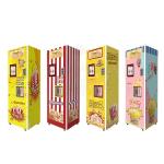 utomatic Popcorn Vending Machine With 2 Flavors for Commercial Use Snack Food
