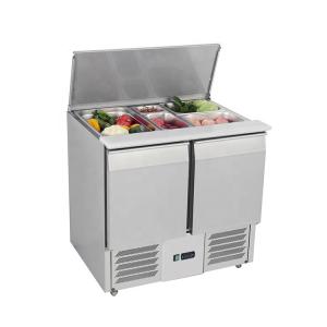 Quality 2 Doors Refrigerated Saladette Counter wholesale