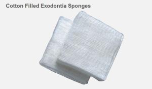 Quality Dental Procedures Cotton Filled Exodontia Sponges 100% Absorbent Gauze wholesale