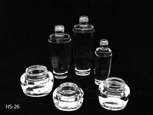 Quality Custom Essence Oil Skin Care Cosmetic Glass Bottles And Jars wholesale
