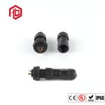 Front Panel Mounted Metal PVC 4 Pin Waterproof Connector