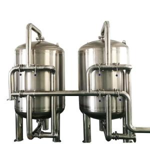 Quality Multimedia Water Purification Machine Steel Tank Water Sand Filter For Water Life wholesale