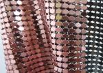 Aluminum 4MM Gold Sequin Fabric Flexible Table Cloth Shrink - Proof
