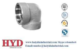 Quality Forged Fittings stainless steel fitting 90°Socket Elbow wholesale