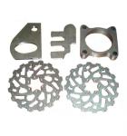 SS201 Laser Cutting Parts Ra3.2 Sheet Metal Cutting Parts Fabrication
