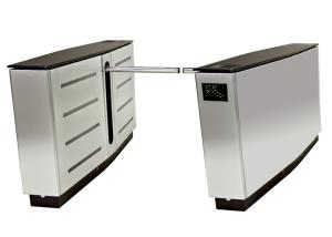 Quality Luxurious Fingerprint Scanner Biometric Drop Arm Turnstile Barrier Gate wholesale