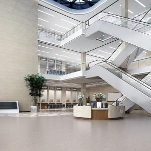 Quality Commercial Shopping Mall Pvc Flooring Roll Waterproof Homogeneous Vinyl Flooring wholesale