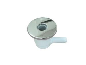 Quality Top - Flo Single Hole Air Jets Ozone With Chrome Cover , Garden Outdoor Hot Tub Aerator wholesale