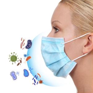 Quality Single Use Adult Face Mask , Light Weight 3 Layer Non Woven Mask wholesale
