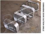 Marine hot-dip galvanized suction grille-submarine door suction grille