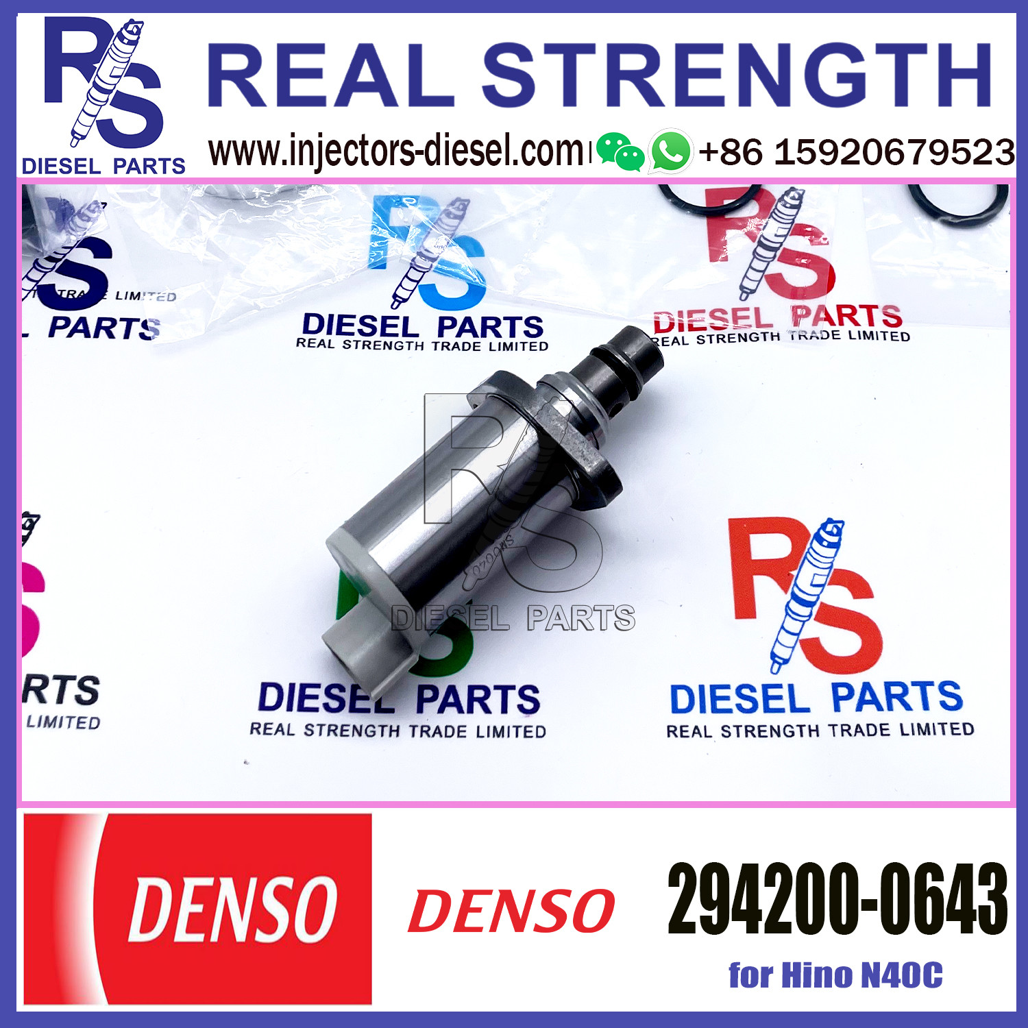 DENSO Suction Control Valve 294200-0643 Applicable to Hino N40C