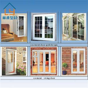 Quality Plastic UPVC Extrusion Profiles Heat Insulation Lead Free ISO14001 Certified wholesale