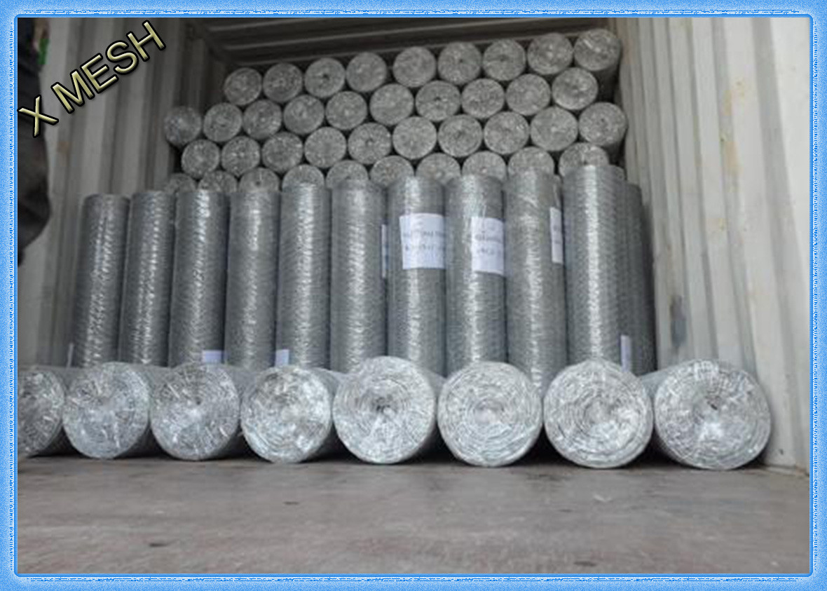 3/4" X 3/4" Electro Galvanized Hexagonal Chicken Wire Netting