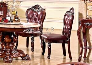 Quality luxury wooden upholstery wood dining chair wholesale