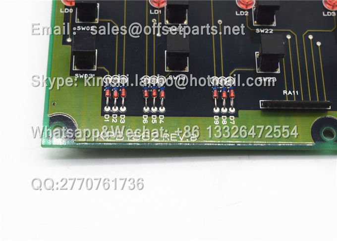 Komori Circuit Board PCB2389 KPB1662REV.B Ink Volume Board Original Offset Printing Machine Spare Free Shipping