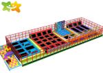 Professional Trampoline Park Equipment Rectangle Bungee For Children Adults