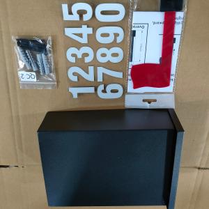 Quality Powder Coating Waterproof Stainless Steel Vertical Drop Mail Box Outdoor Wall Mount Mailbox wholesale