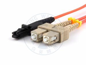 Quality XYFiber multimode OM1 duplex fiber optic patch cable 62.5/125 MTRJ to SC wholesale