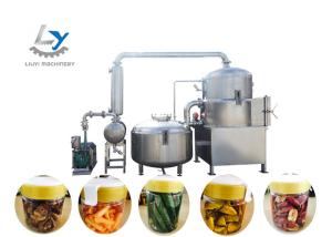 Quality Vacuum Commercial Potato Chip Fryer / Snacks Frying Machine Energy Saving wholesale