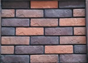 Quality Colored Wall Decoration Faux Exterior Brick With Low Absorption wholesale