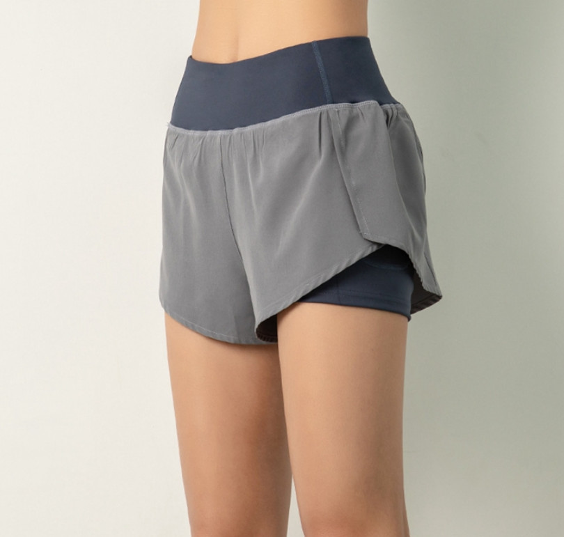 Workout Yoga Fitness Women Sports Gym Booty Shorts With Inside Pocket