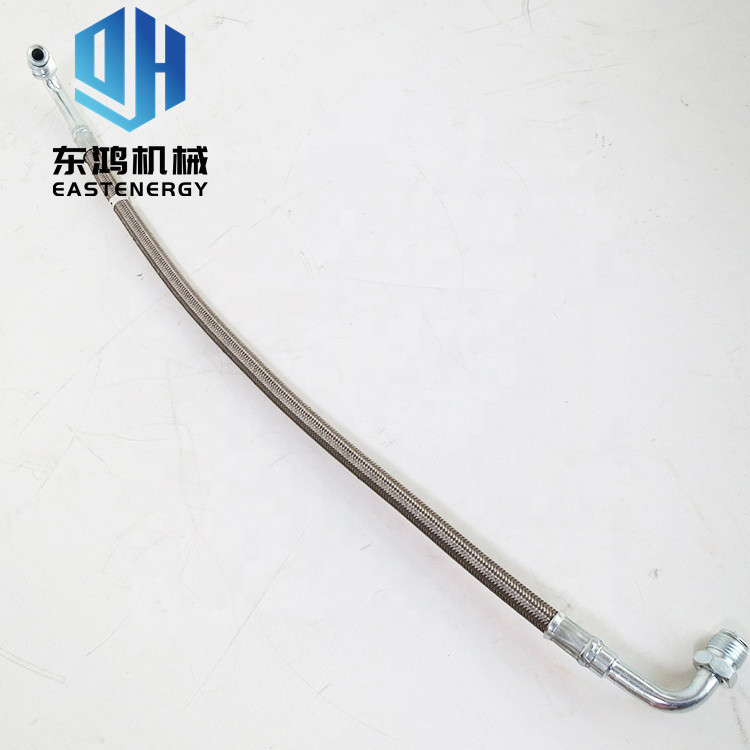 4BT3.9 Oil In Turbo Inlet Pipe 3415471 For PC120-6 Excavator