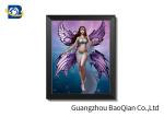 Buatiful Girl / Animal Print Lenticular , 3D Lenticular Pictures Changing