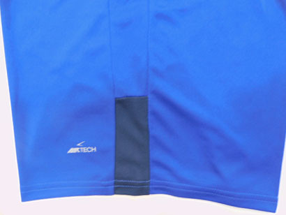Customzied Size Casual Adjustable Drawstring Mens Soccer Shorts Blue