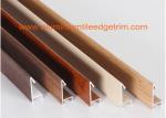 Fashionable Aluminum Sectional Picture Frames Heat Transfer Printing Wood Grain