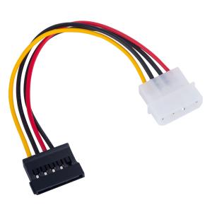 China SATA 4 Pin IDE To 15 Pin HDD Power Adapter Cable Hard Drive Adapter Power Supply Cable on sale