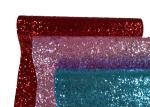 Chunky Leather Wallpaper Glitter Material Fabric PU Backing For Card Making