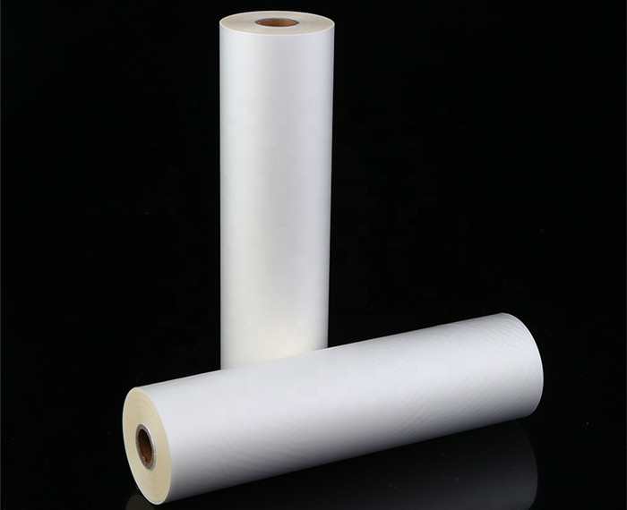 Printing Finish 30mic Velvet Laminating Film Roll Soft Touch Matte