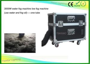 Quality 3000w Stage Low Fog Machine Oil Based Vs Water Based Ground Smoke Machine wholesale