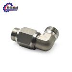 OEM Hydraulic Carbon Steel 90 Degree Elbow Pipe Joint Customized for Pressure