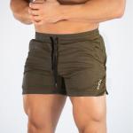 97% polyester Breathable White Running Wear Training Shorts With Convenient