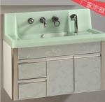 90 X48/cm PVC bathroom cabinet / wall cabinet / hanging cabinet / white color