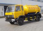 Cesspit Emptier Truck 8000 to 12000 Liters Vacuum Suction Fecal Pump Tank Truck