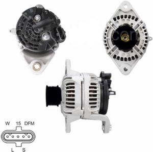 Quality ALTERNATOR 0124655008 LESTER 23877 24V 110A wholesale