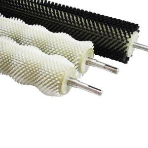 Quality Custom Industrial Conveyor Cylinder Nylon Roller Brush for Cleaning wholesale