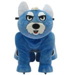 Medium plush electric toy car / small animal plush car / simulation animal car