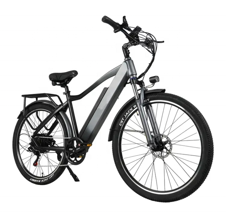 Adult Electric City Bike 30 - 50Km/h 48V 500W Motor 17Ah Lithium Battery Ebike