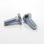 Industrial Blue Round Head Carriage Bolt , Countersunk Square Neck Bolt