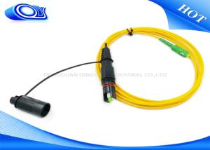 Quality Singlemode 3.0mm 2 Meter / waterproof fiber optic cable SC / APC / fiber optic ethernet cable wholesale