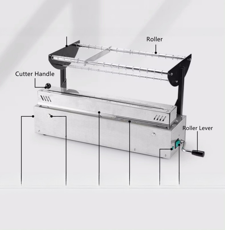 Stainless Steel Sterilization Dental Pouch Sealer 500W Heat Sealer Dental Sealing Machine