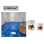 Metallic Concrete Epoxy Resin floor Paint UV Protection Coating Naturally De