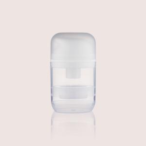 Quality Dosage 1.0/0.50ml Empty Lotion Bottles Facial Care Products GR611A Oval Shape wholesale