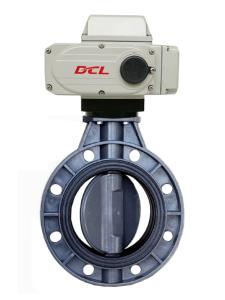 Quality 145psi Butterfly Electric Actuator DN40 PVC Control Valve wholesale