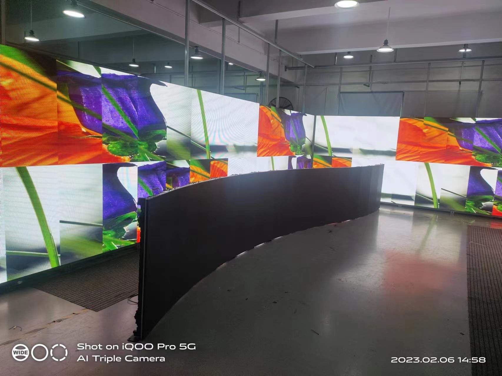 3.91mm 4K Outdoor Rental LED Display Curve Cabinet 500x500 500x1000mm